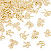 50Pcs Bowknot Alloy Pendants FIND-TA0008-62-3