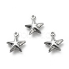 Non-Tarnish 304 Stainless Steel Pendants STAS-D243-08-2
