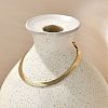 304 Stainless Steel Herringbone Chains Bracelet for Men Women BJEW-D450-01G-02-2