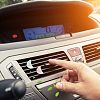 4Pcs Moon Gemstone Car Air Vent Clips AJEW-PH00496-02-6