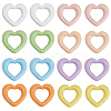 32Pcs 8 Colors Baking Paint Alloy Bead Frame FIND-SP0004-50A-1