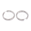 Tarnish Resistant 201 Stainless Steel Huggie Hoop Earrings EJEW-L256-05DT-P-2