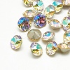 Pointed Back Glass Rhinestone Cabochons RGLA-T110-4mm-001PS-1