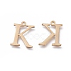 304 Stainless Steel Charms STAS-L263-09G-2