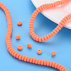 Handmade Polymer Clay Beads Strands CLAY-N008-39-7