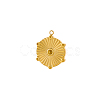 304 Stainless Steel Pendants STAS-OY002-57G-1