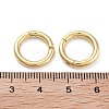 Rack Plating Brass Twister Clasp KK-G512-09A-G-3