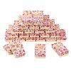 Flower Pattern Cardboard Jewelry Packaging Box CBOX-L007-003C-1