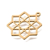 201 Stainless Steel Pendants STAS-S176-19G-2