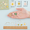 DIY Flower Earring Kits DIY-SC0014-44-3