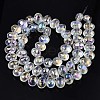 Electroplate Glass Beads Strand EGLA-S188-22-B03-5