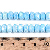 Anti-Tarnish Electroplate Glass Beads Strands GLAA-T025-8mm-11C-4