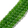 Natural & Dyed Malaysia Jade Bead Strands G-A146-6mm-A28-6