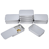 Rectangle Tinplate Storage Boxes CON-WH0001-55B-1