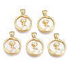 Brass Pendants KK-N233-163-1