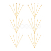 30Pcs 3 Styles 925 Sterling Silver Head Pins & Eye Pins STER-PH0003-30-6