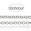 Soldered Brass Coated Iron Rolo Chains CH-S125-08A-P-1