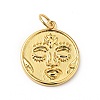 Rack Plating Brass Pendants KK-H431-52G-1