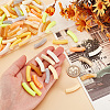 100Pcs 10 Styles Opaque Acrylic Beads MACR-PH0001-72A-3
