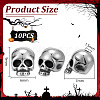 10Pcs Halloween 304 Stainless Steel Beads STAS-UN0064-08-2