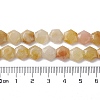 Natural Topaz Jade Beads Strands G-K359-C19-01-5