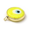 Handmade Evil Eye Lampwork Pendants LAMP-F026-05D-4