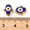 Rack Plating Brass Beads KK-H486-03G-02-3