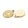Ion Plating(IP) 304 Stainless Steel Pendants STAS-N097-121LG-NR-2