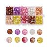 Transparent Crackle Glass Beads CCG-X0008-02-6mm-1