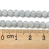 Natural Aquamarine Beads Strands G-P342-10-4mm-5