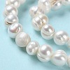 Natural Cultured Freshwater Pearl Beads Strands PEAR-E018-62-4