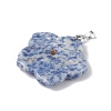Natural Blue Spot Jasper Big Pendants G-B040-01P-08-4