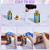 4Pcs 4 Colors Glass Roller Ball Bottles AJEW-CN0007-94-3