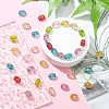 100Pcs Transparent Glass Beads Strands GLAA-CJ0002-10-6