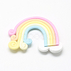 Handmade Polymer Clay Cabochons PORC-S1007-39D-2