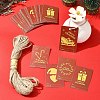 100Pcs Rectangle Paper Gift Tags CDIS-FS0001-19A-8
