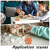 Polymer Clay Miniature Tiles AJEW-WH0258-032-6