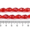 Transparent Glass Beads Strands EGLA-N013-T10mm-D12-4
