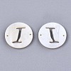 Natural Freshwater Shell Links Connectors SHEL-S276-120I-2