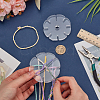 2Pcs Acrylic Bracelet Making Board DIY-FG0006-50-3