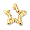 Crystal Rhinestone Star Cuff Earrings EJEW-D059-06G-02-2
