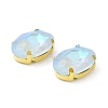 Mocha(MK) Oval Sew on Rhinestone RGLA-F080-01B-04-3