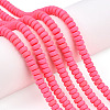 Handmade Polymer Clay Beads Strands CLAY-N008-10-7