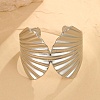 304 Stainless Steel Cuff Bangles for Women BJEW-G750-01P-1