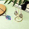 22Pcs 11 Style Cellulose Acetate(Resin) Pendants KY-BT0001-04-9