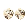 Brass Charms KK-F831-025G-RS-2
