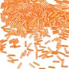 Glass Round Bugle Beads GLAA-WH0031-50E-1