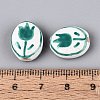 Handmade Porcelain Beads PORC-N013-10B-4