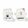 Transparent Glass Beads GLAA-F121-15I-2