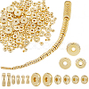 190Pcs 7 Styles Brass Beads KK-BBC0025-80-1